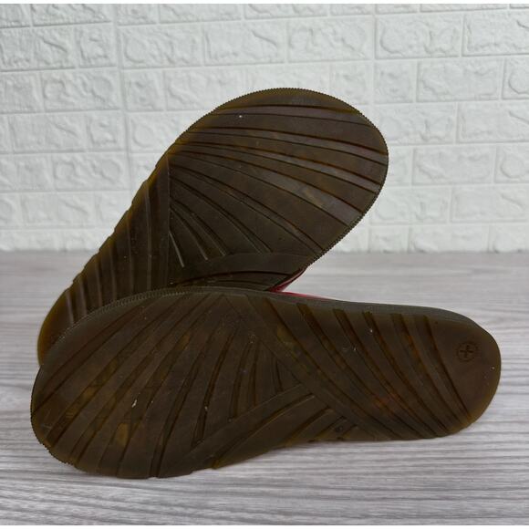 Dr Martens VTG Bella Sandal Womens Size US 8 EU 39 Red Slip On Open Toe Leather - Picture 6 of 11